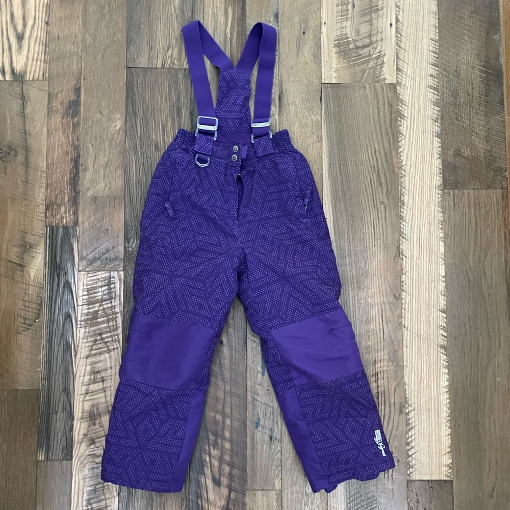 Weatherproof snowboard ski bibs girl 14-16